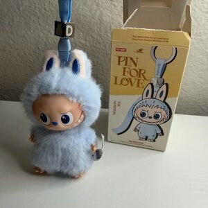 Labubu Pin for Love Letter D Plush